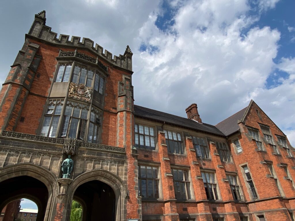 Newcastle University in Newcastle-upon-Type, England, UK